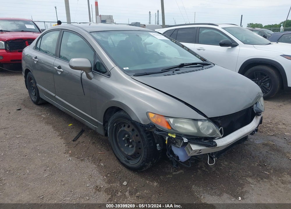 2008 HONDA CIVIC LX VIN: 1HGFA16598L090292