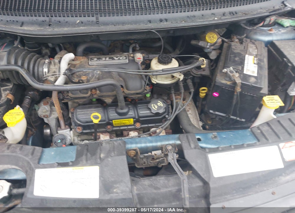 2005 DODGE GRAND CARAVAN SE VIN: 1D4GP24R75B291142