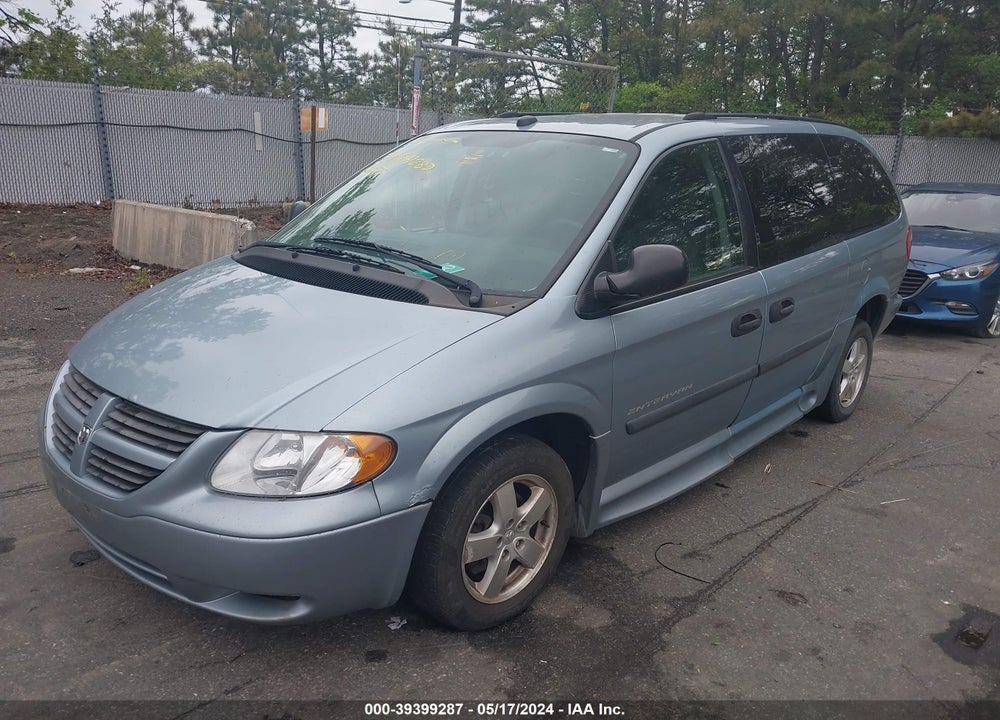 2005 DODGE GRAND CARAVAN SE VIN: 1D4GP24R75B291142