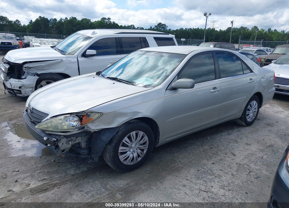 2004 TOYOTA CAMRY LE VIN: 4T1BE32K34U827978