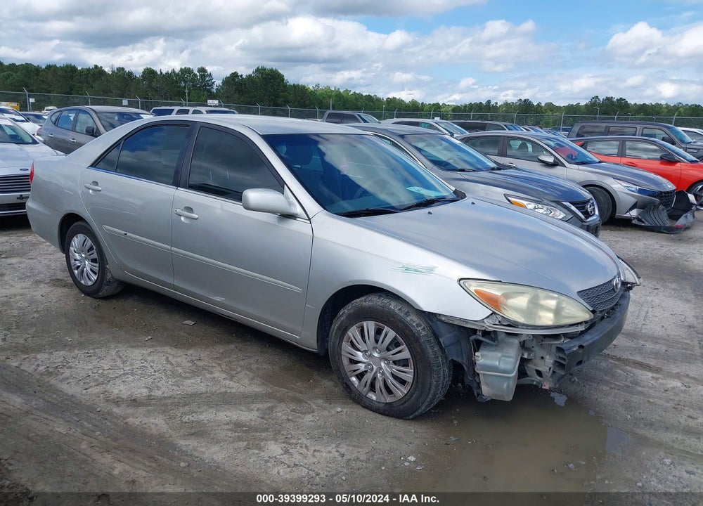 2004 TOYOTA CAMRY LE VIN: 4T1BE32K34U827978