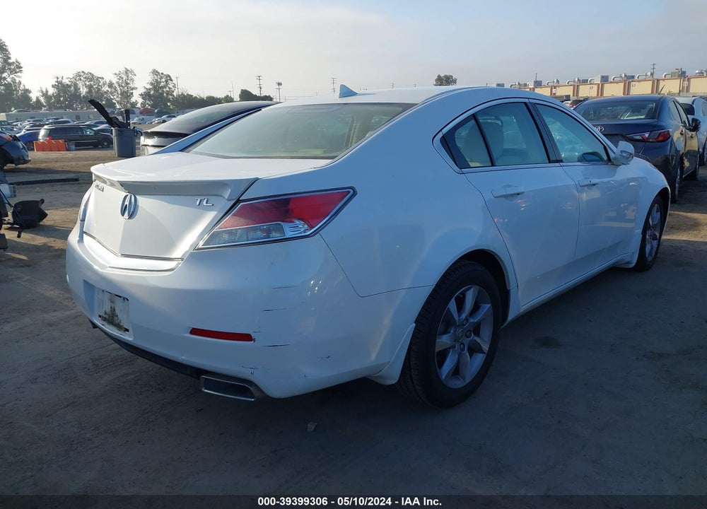 2012 ACURA TL 3.5 VIN: 19UUA8F59CA015581