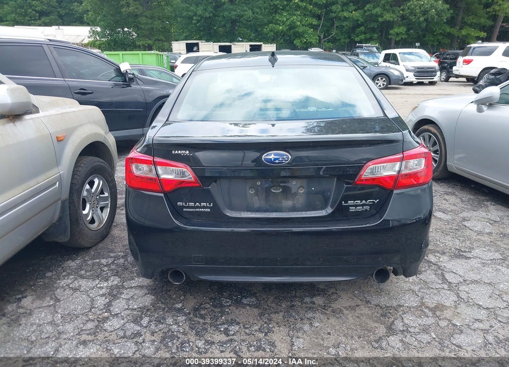 2016 SUBARU LEGACY 3.6R LIMITED VIN: 4S3BNEN64G3054883