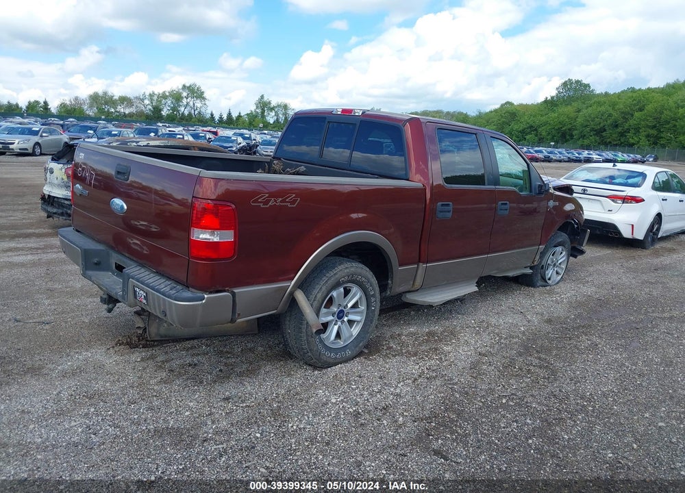 2006 FORD F-150 FX4/LARIAT/XLT VIN: 1FTPW14596KB85154