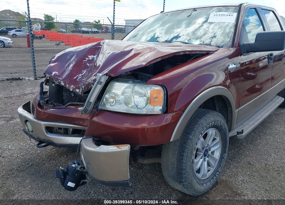2006 FORD F-150 FX4/LARIAT/XLT VIN: 1FTPW14596KB85154