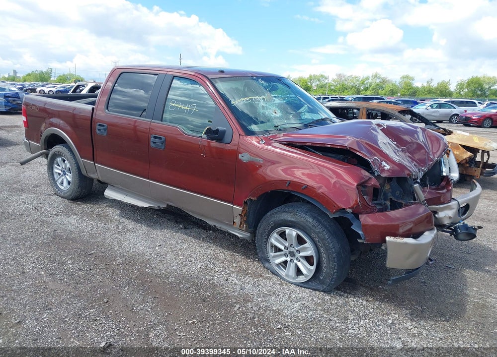 2006 FORD F-150 FX4/LARIAT/XLT VIN: 1FTPW14596KB85154