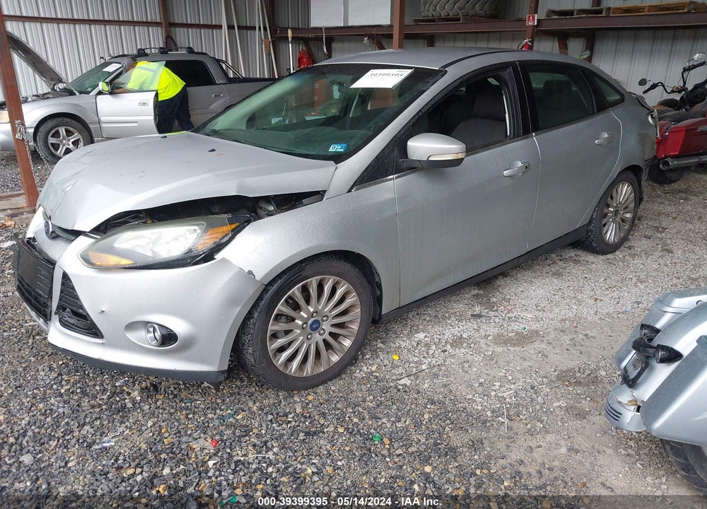 2012 FORD FOCUS TITANIUM VIN: 1FAHP3J24CL462909