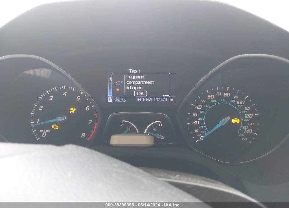 2012 FORD FOCUS TITANIUM VIN: 1FAHP3J24CL462909