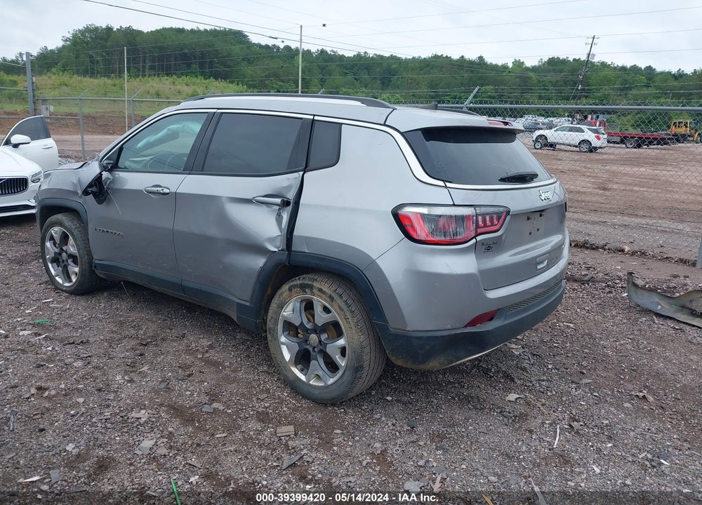 2019 JEEP COMPASS LIMITED FWD VIN: 3C4NJCCB9KT782113