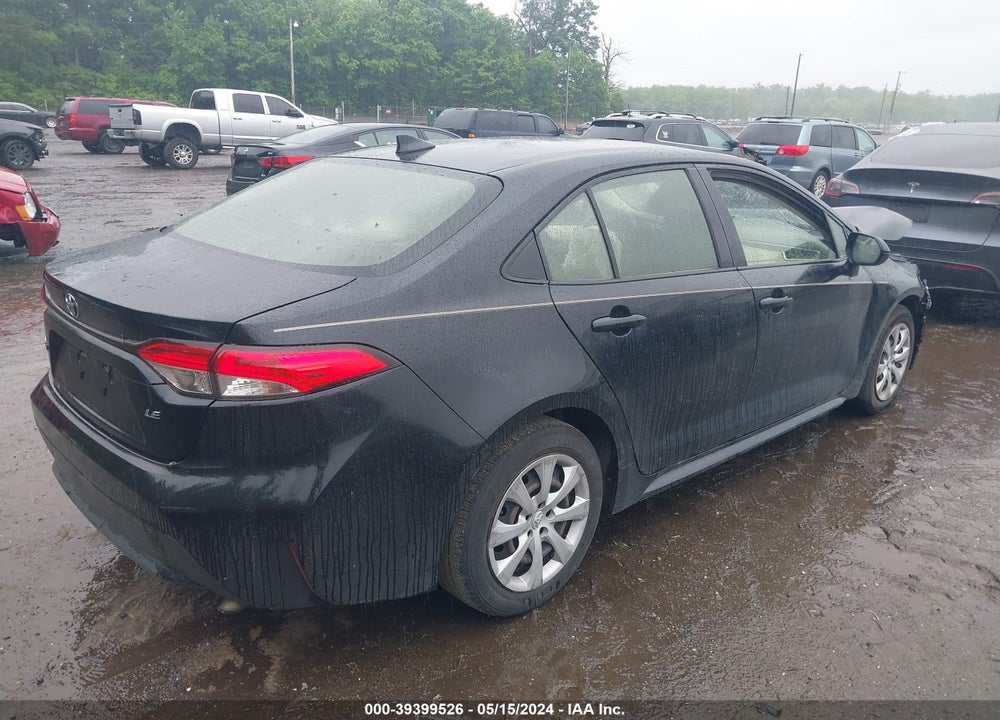 2020 TOYOTA COROLLA LE VIN: JTDEPRAE3LJ064905