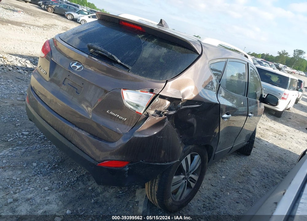 2014 HYUNDAI TUCSON LIMITED VIN: KM8JU3AG1EU848812