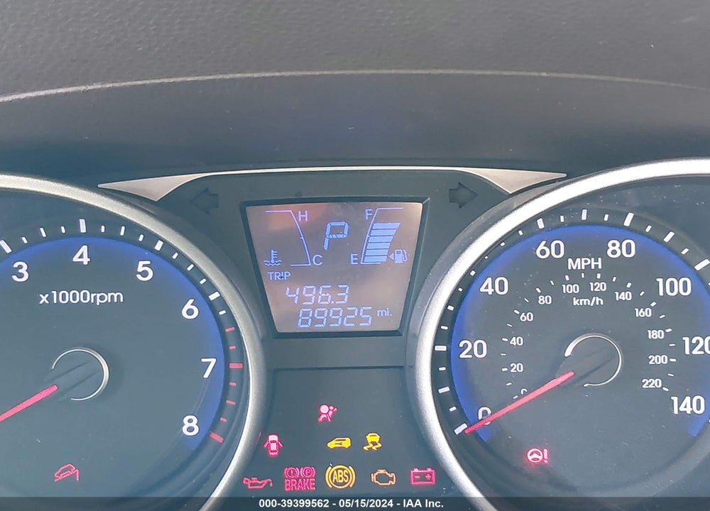 2014 HYUNDAI TUCSON LIMITED VIN: KM8JU3AG1EU848812