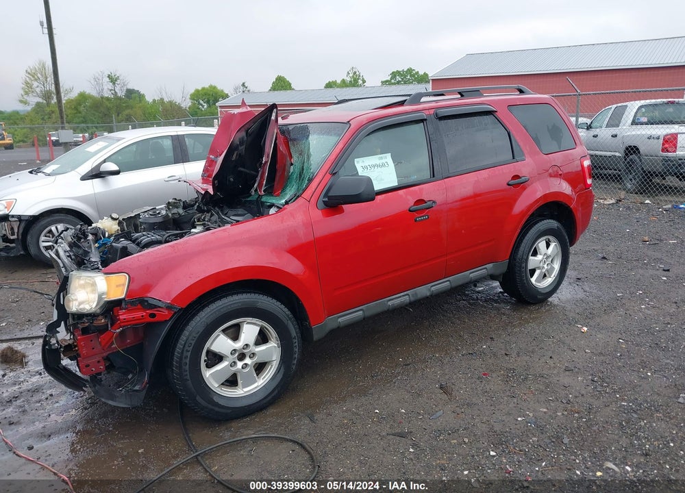 2010 FORD ESCAPE XLT VIN: 1FMCU9DG7AKA30871