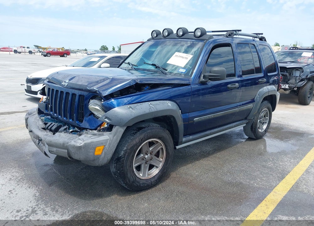 2005 JEEP LIBERTY RENEGADE VIN: 1J4GK38K35W563302