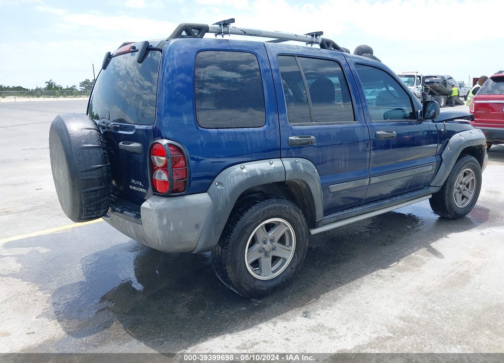 2005 JEEP LIBERTY RENEGADE VIN: 1J4GK38K35W563302