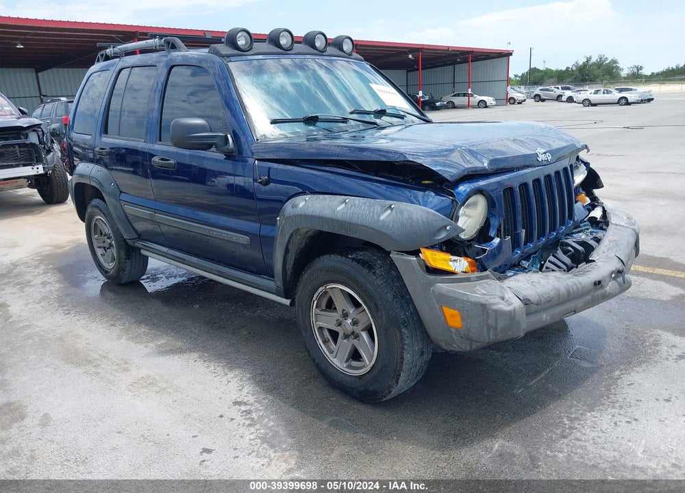 2005 JEEP LIBERTY RENEGADE VIN: 1J4GK38K35W563302