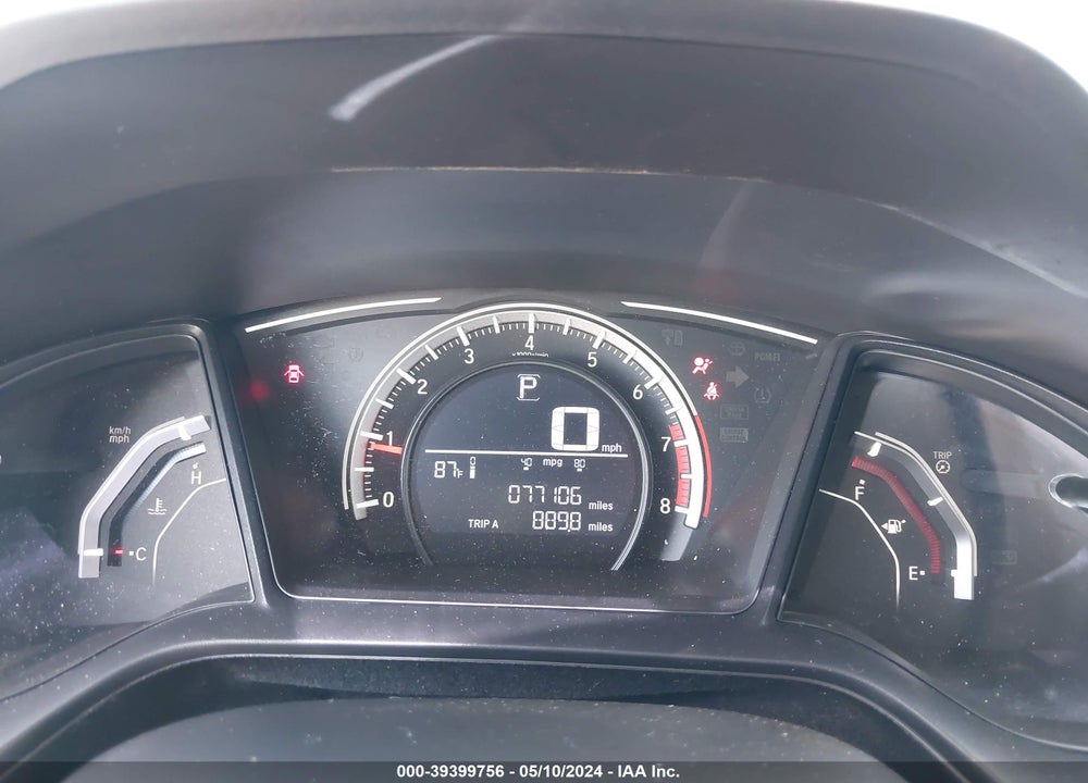 2018 HONDA CIVIC LX VIN: 19XFC2F50JE018829