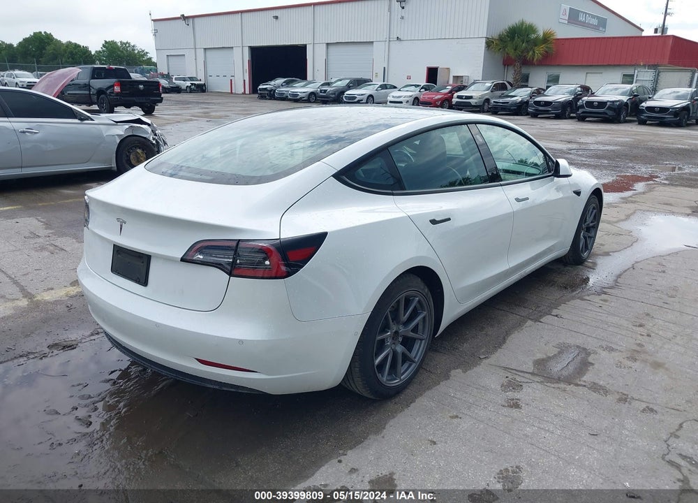 2021 TESLA MODEL 3 STANDARD RANGE PLUS REAR-WHEEL DRIVE VIN: 5YJ3E1EA1MF094645