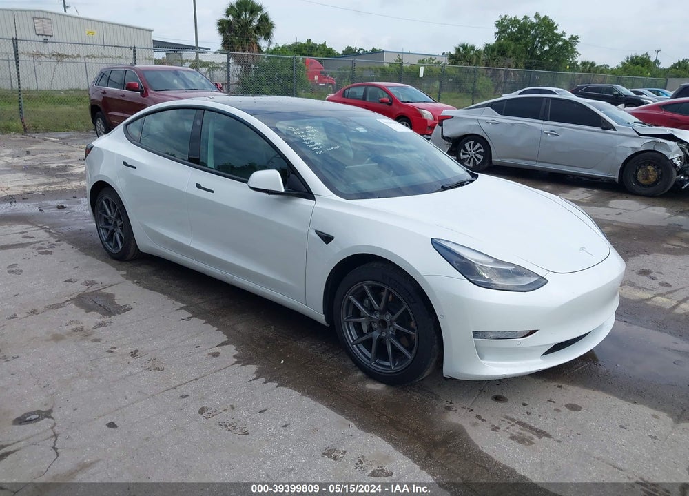 2021 TESLA MODEL 3 STANDARD RANGE PLUS REAR-WHEEL DRIVE VIN: 5YJ3E1EA1MF094645