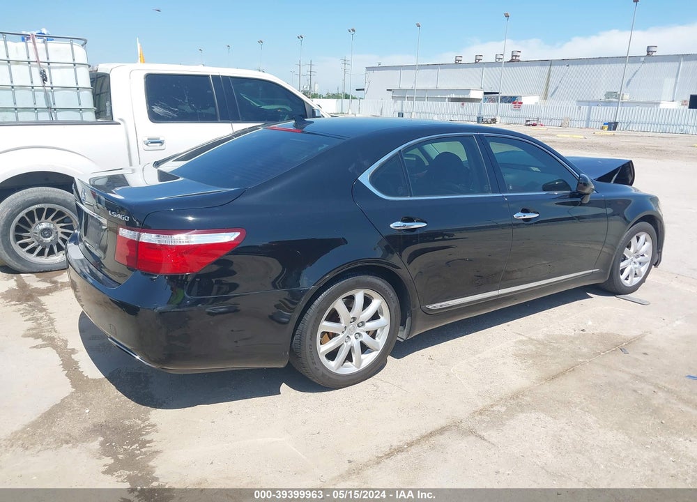 2008 LEXUS LS 460 VIN: JTHBL46F785073110