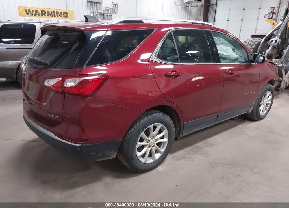 2018 CHEVROLET EQUINOX LT VIN: 2GNAXSEV3J6134758