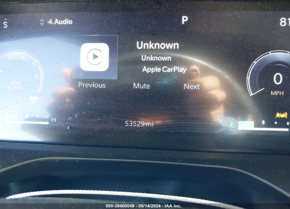 2021 JEEP GRAND CHEROKEE L ALTITUDE 4X2 VIN: 1C4RJJAGXM8208786