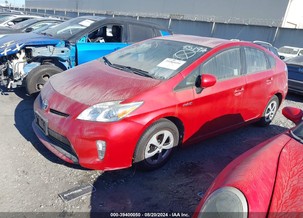 2015 TOYOTA PRIUS VIN: JTDKN3DU3F0429974