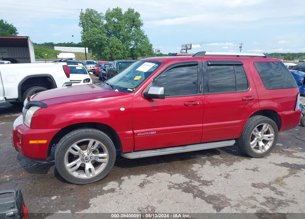 2010 MERCURY MOUNTAINEER PREMIER VIN: 4M2EN3JE2AUJ06750