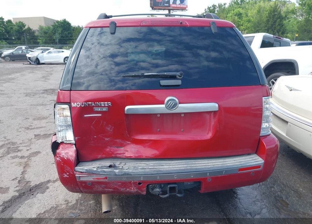 2010 MERCURY MOUNTAINEER PREMIER VIN: 4M2EN3JE2AUJ06750