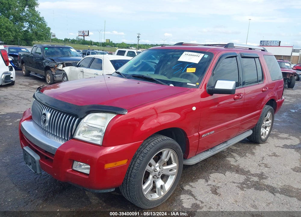 2010 MERCURY MOUNTAINEER PREMIER VIN: 4M2EN3JE2AUJ06750