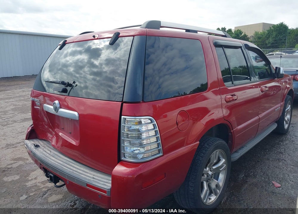 2010 MERCURY MOUNTAINEER PREMIER VIN: 4M2EN3JE2AUJ06750
