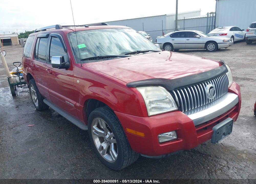 2010 MERCURY MOUNTAINEER PREMIER VIN: 4M2EN3JE2AUJ06750