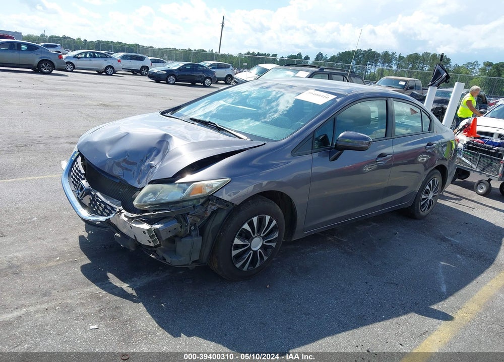 2015 HONDA CIVIC LX VIN: 19XFB2F50FE232407