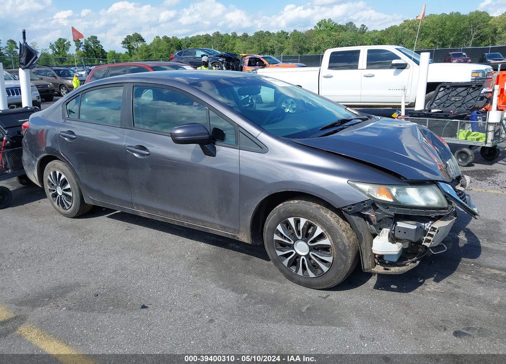 2015 HONDA CIVIC LX VIN: 19XFB2F50FE232407