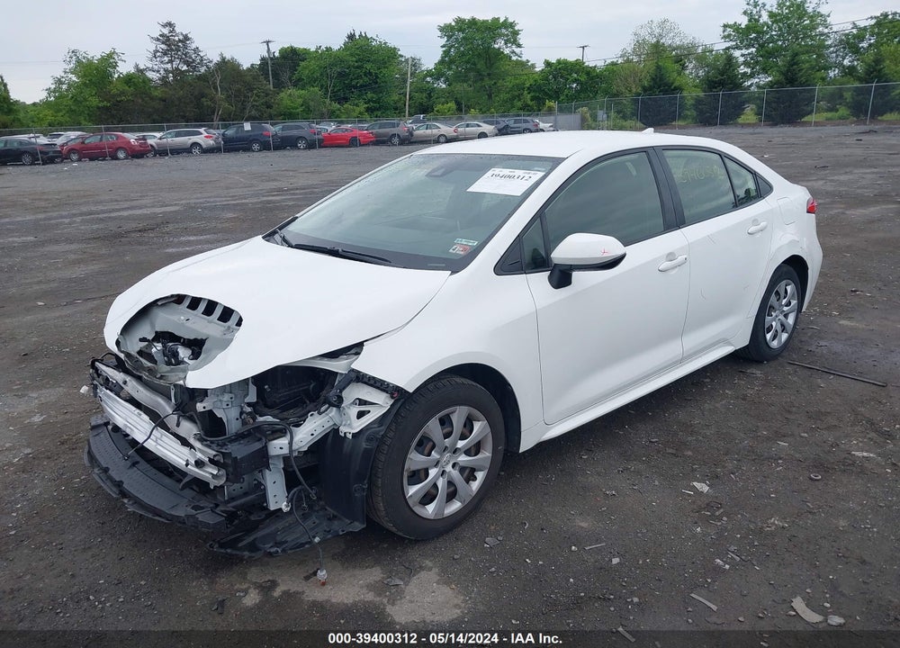 2020 TOYOTA COROLLA LE VIN: JTDEPRAE7LJ070478