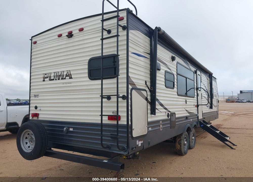 2019 PALOMINO 32FT VIN: 4X4TPUH26KP078406
