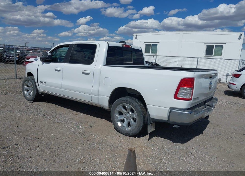 2022 RAM 1500 BIG HORN 4X4 5'7 BOX VIN: 1C6RRFFG2NN386152