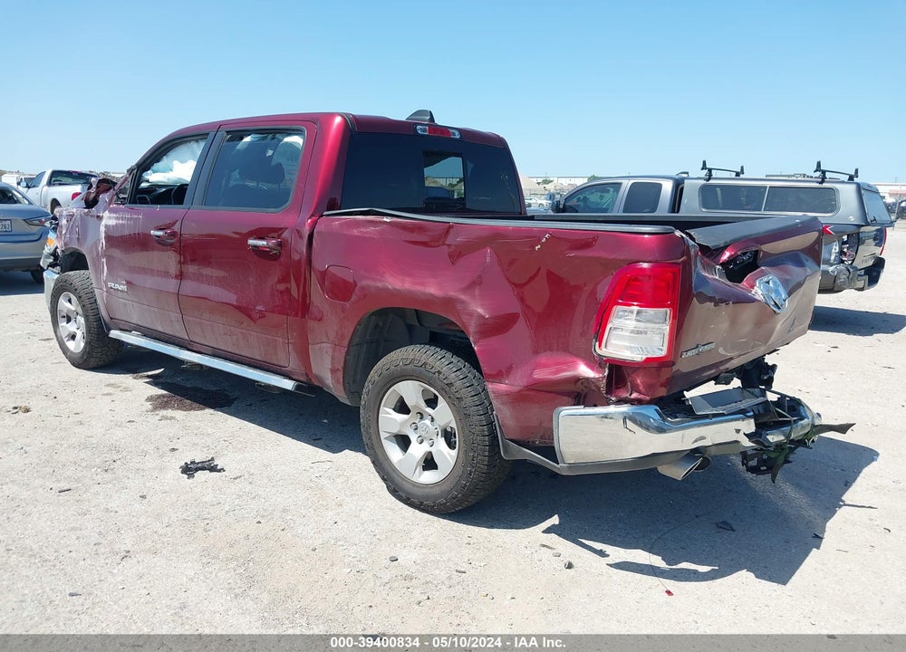 2020 RAM 1500 LONE STAR 4X2 5'7 BOX VIN: 1C6RREFT1LN186058