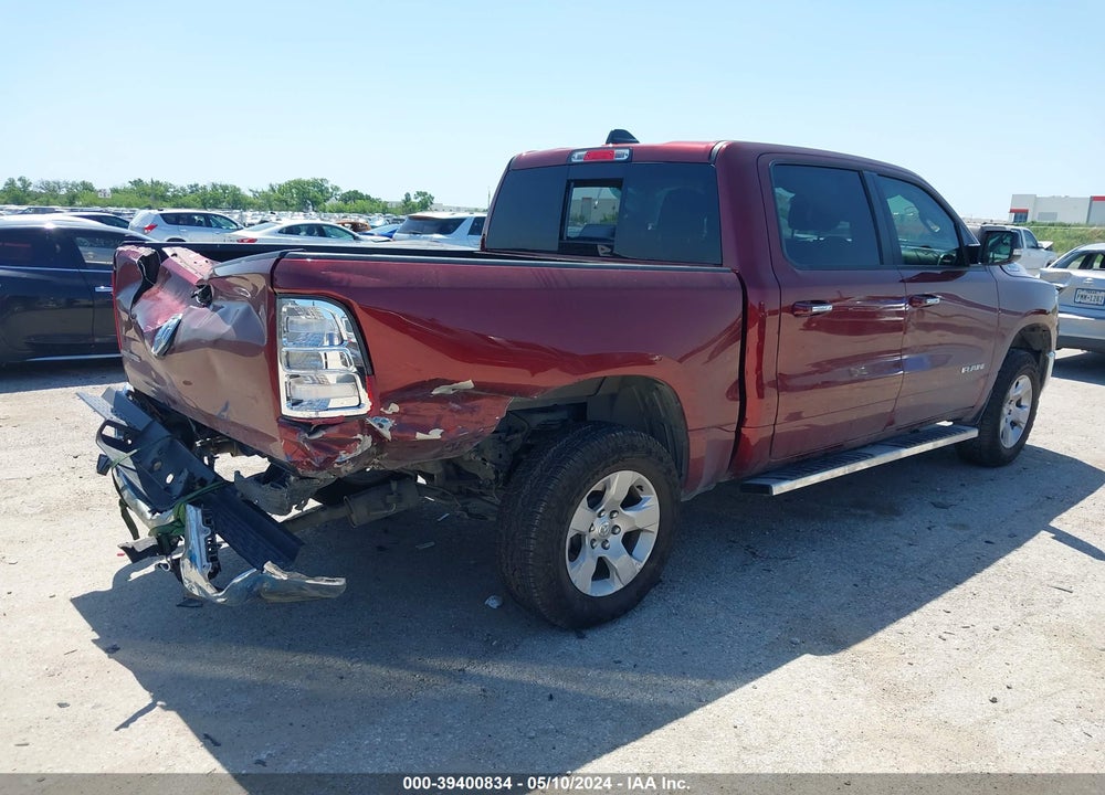 2020 RAM 1500 LONE STAR 4X2 5'7 BOX VIN: 1C6RREFT1LN186058