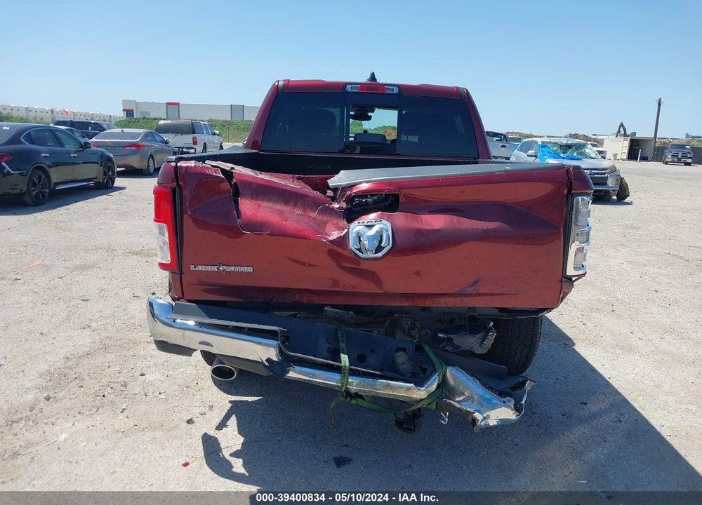 2020 RAM 1500 LONE STAR 4X2 5'7 BOX VIN: 1C6RREFT1LN186058