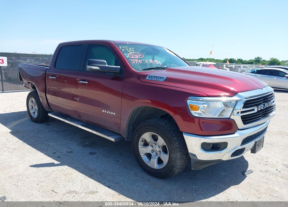 2020 RAM 1500 LONE STAR 4X2 5'7 BOX VIN: 1C6RREFT1LN186058