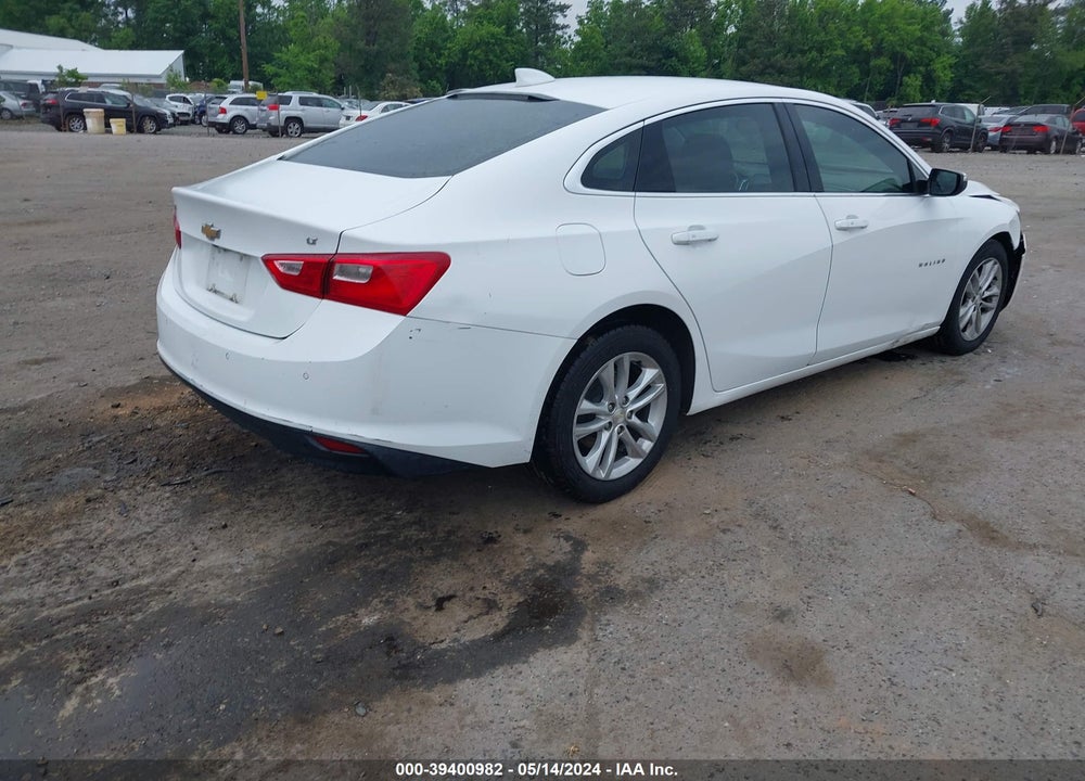 2018 CHEVROLET MALIBU LT VIN: 1G1ZD5ST5JF201724