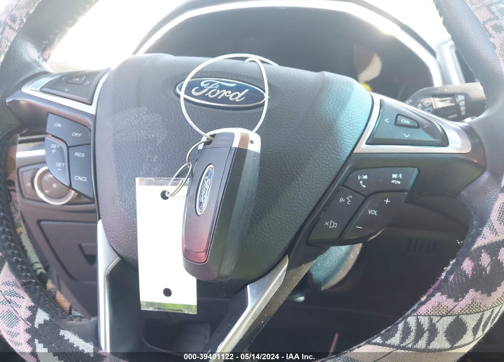 2017 FORD EDGE TITANIUM VIN: 2FMPK3K97HBC63193