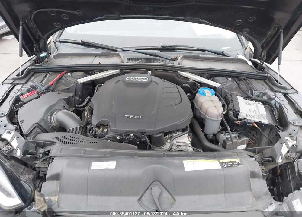2018 AUDI A5 2.0T PREMIUM VIN: WAUENCF50JA113287
