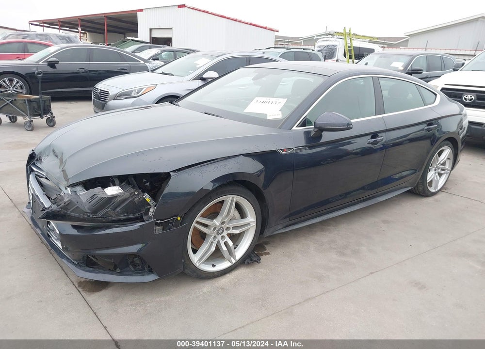 2018 AUDI A5 2.0T PREMIUM VIN: WAUENCF50JA113287