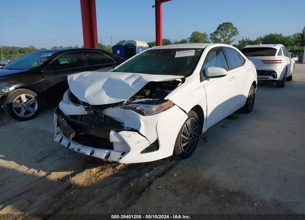 2017 TOYOTA COROLLA LE VIN: 2T1BURHE6HC836575