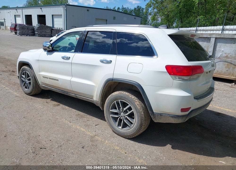 2018 JEEP GRAND CHEROKEE LIMITED 4X4 VIN: 1C4RJFBG7JC478160