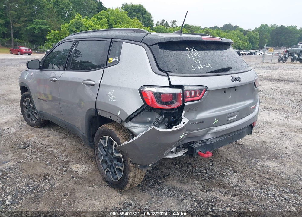 2020 JEEP COMPASS TRAILHAWK 4X4 VIN: 3C4NJDDB0LT111774