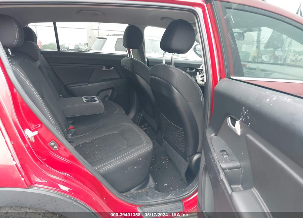 2011 KIA SPORTAGE EX VIN: KNDPC3A26B7135372