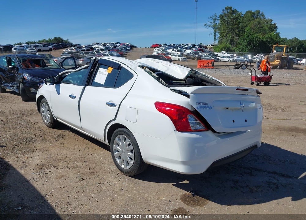 2019 NISSAN VERSA 1.6 SV VIN: 3N1CN7AP2KL865130